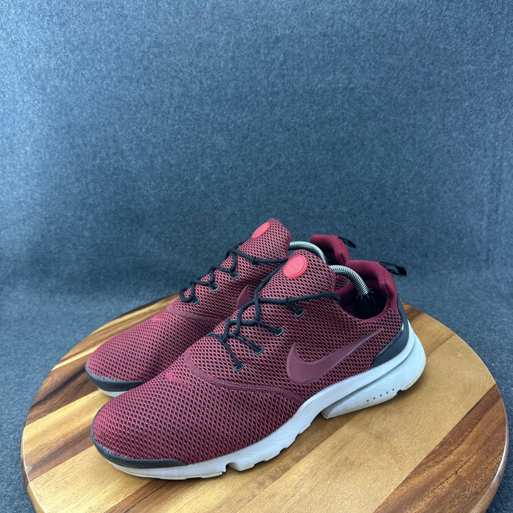 Nike Presto Fly SE Team Red Gray Mens Size 10.5 Athletic Running Shoes Sneakers - Picture 6 of 13